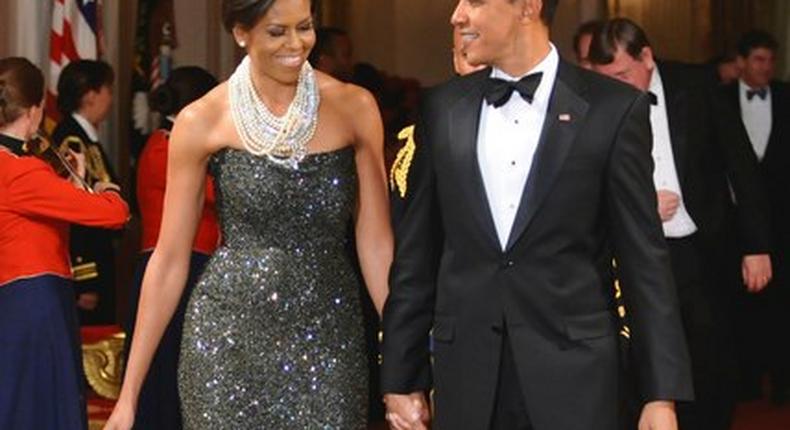 The anniversary was marked by president Obama sharing a sweet photo of himself and his lovely wife in the White House accompanied with a caption