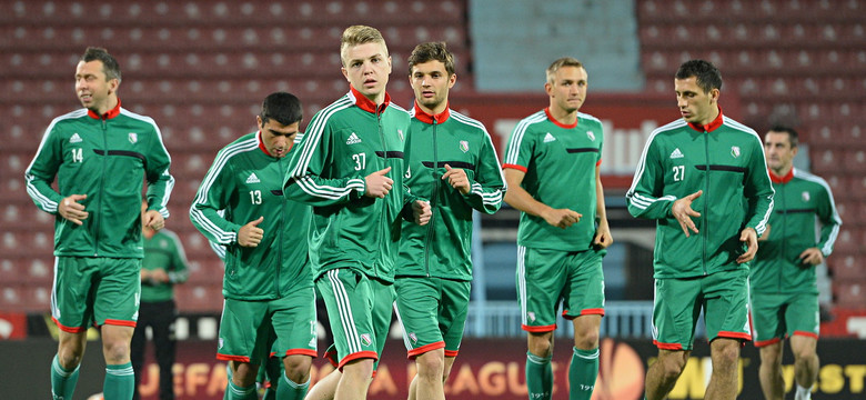 Legia Warszawa trenuje przed meczem z Trabzonsporem
