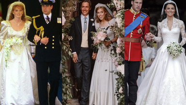 Suknie ślubne brytyjskich księżniczek od początku XX w. Która najpiękniejsza?