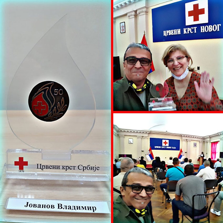 Plaketa za Vladimira Jovanova Protektora