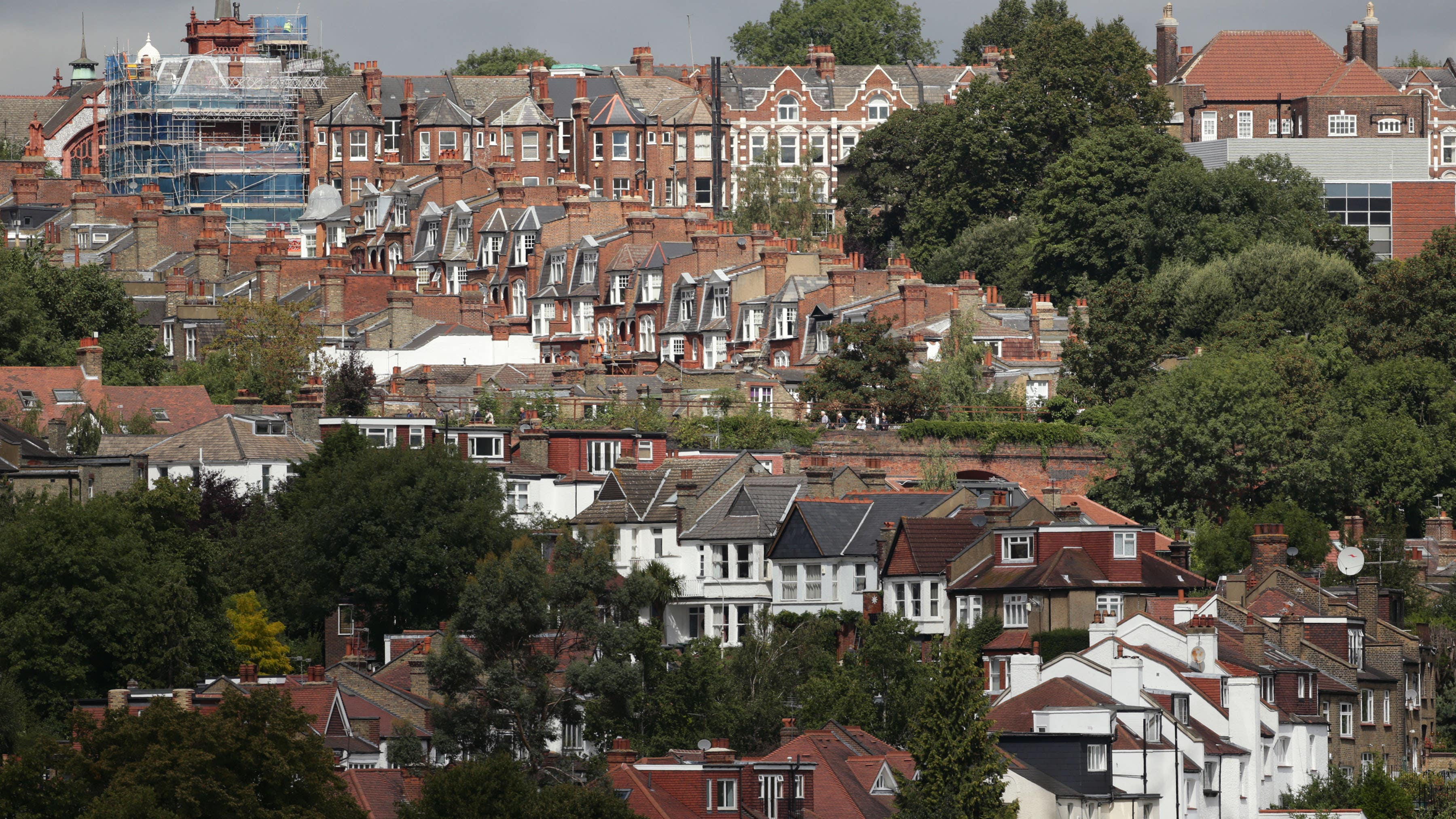UK house prices fall hardest in London and south as northern regions stay positive