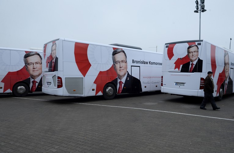 Konwencja wyborcza Bronisława Komorowskiego w Warszawie