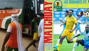 Strange man pours blood on Kwara United players ahead of match against AS Douanes