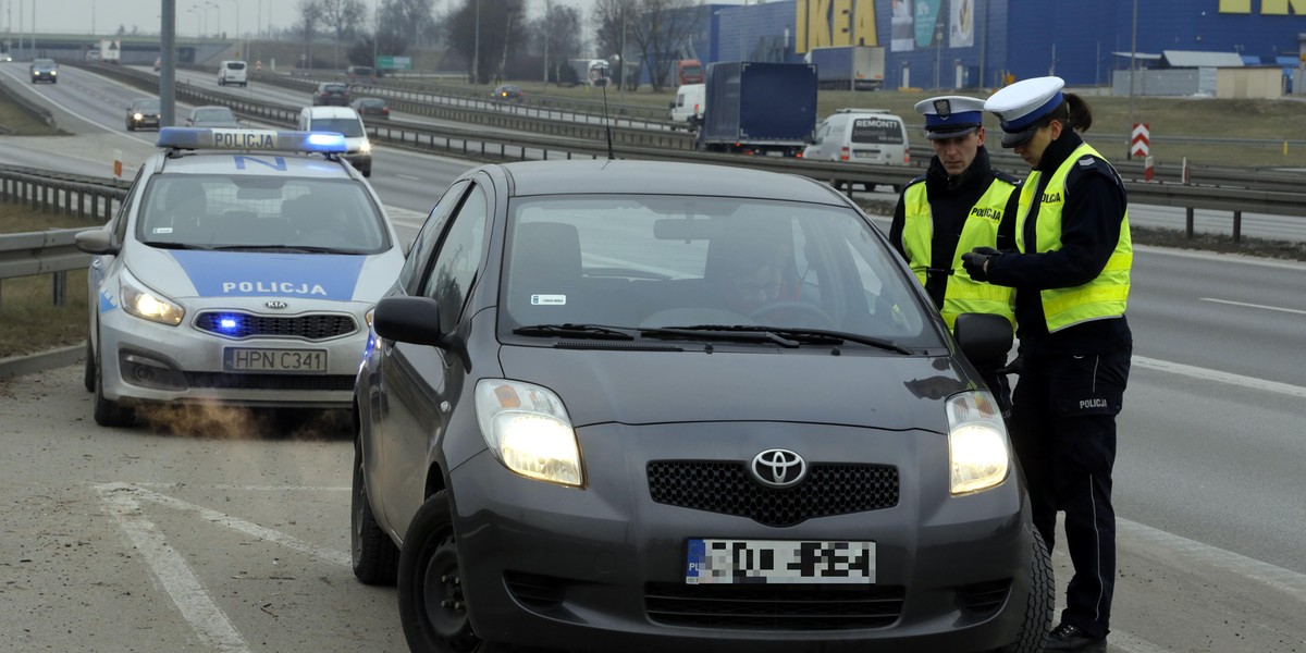 Wzmożone policyjne kontrole na obwodnicy Trójmiasta