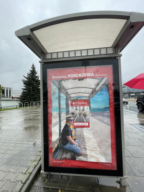 Pierwszy ogrzewany przystanek w Krakowie