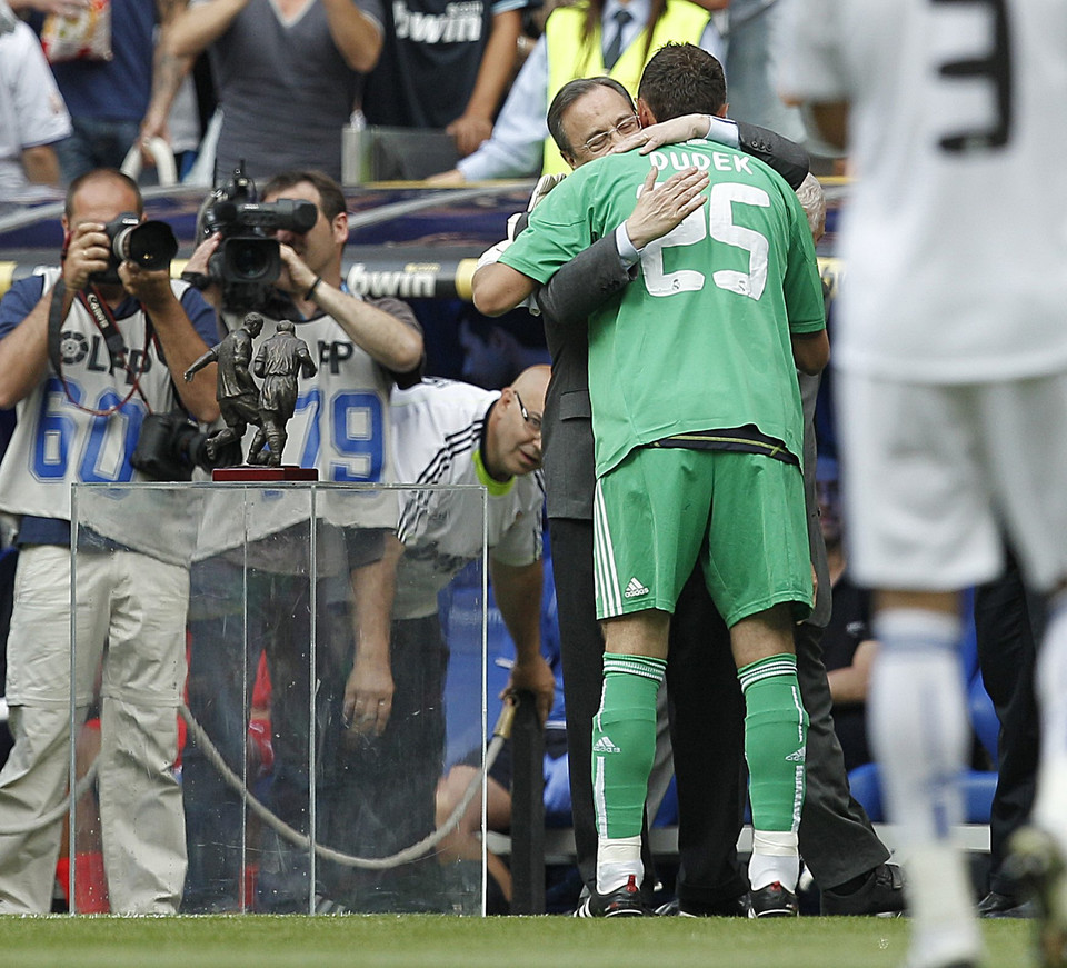 Jerzy Dudek żegna się z Madrytem