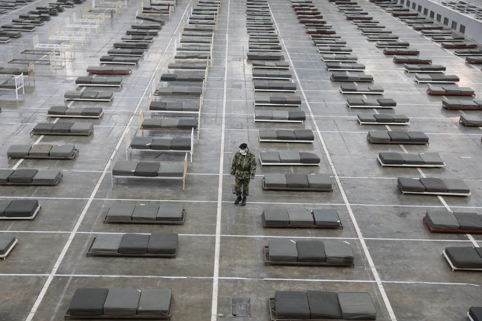 Hala 1 Beogradskog sajma u vanrednom stanju