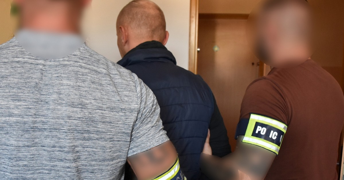 Gdy wysiadł z pociągu, już na niego czekali. Groźny przestępca zatrzymany