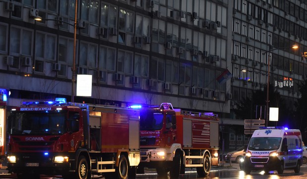 Novi Sad požar Zgrada poreske uprave