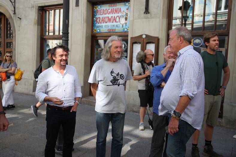 Clarkson, Hammond i May nadal w Polsce. Gwiazdy odwiedziły Kraków