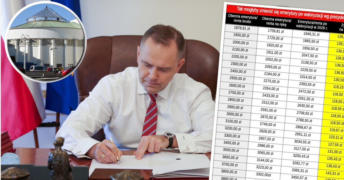 Prezydent chce zrównać emerytury Polaków. "Świadczenie obywatelskie"