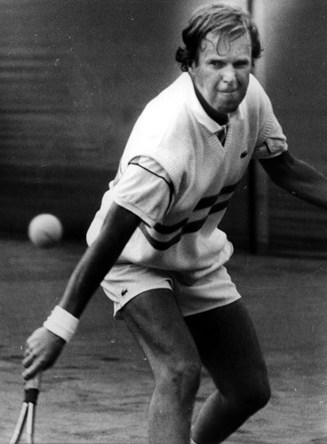 Wojciech Fibak u szczytu kariery sportowej