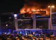 Na skutek eksplozji miało dojść do pożaru dachu sali koncertowej