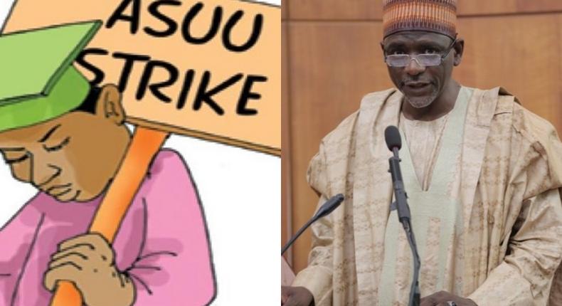 ASUU has gone on strike again.