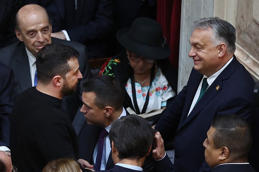 Volodimir Zelenski i Viktor Orban