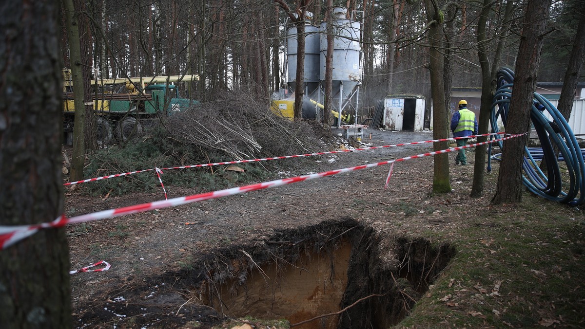 Nowe zapadlisko w Trzebini. Wyjaśnienia gminy