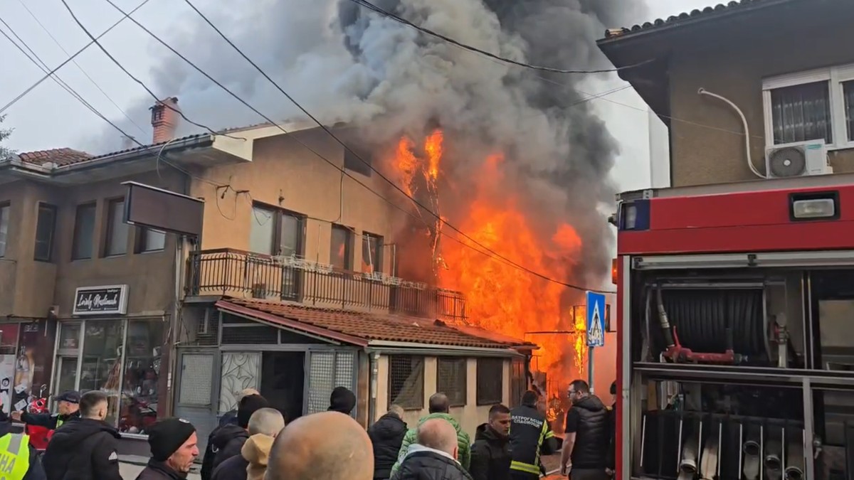 Požar u Novom Pazaru