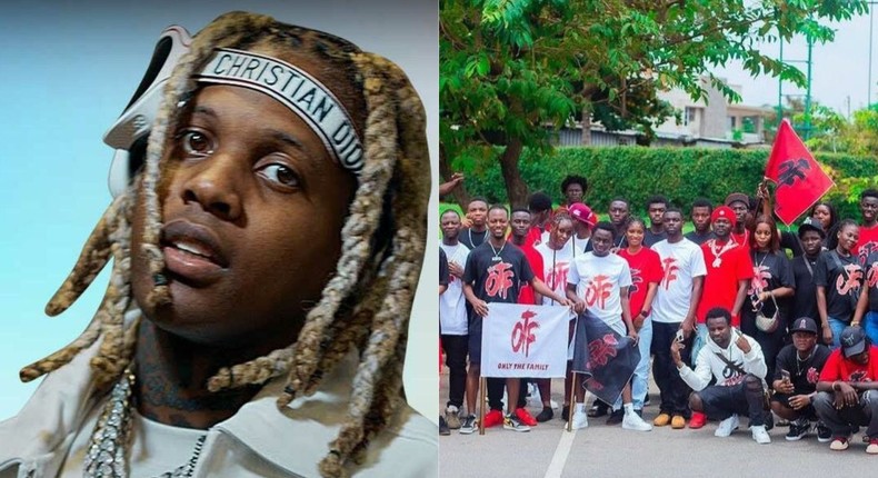 Ghanaian fans of American rapper Lil Durk hits the street to demand his release