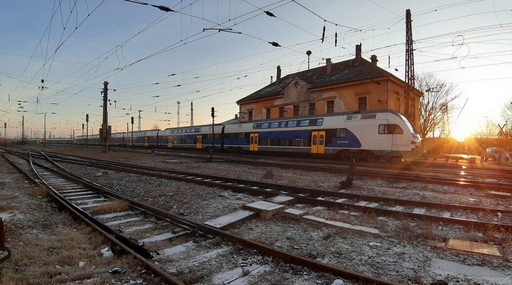 Halálos vonatgázlás Budapesten /Fotó: Blikk