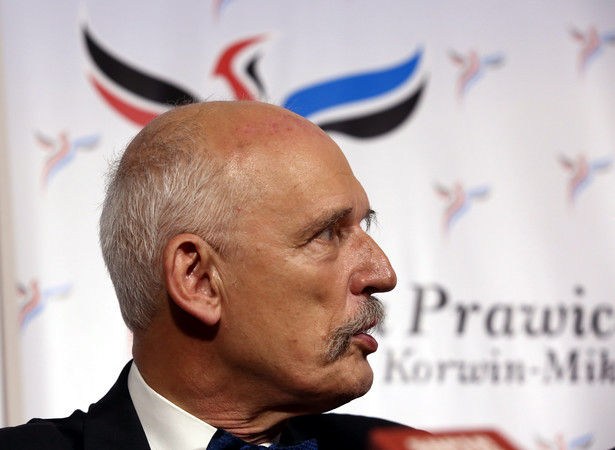 Korwin-Mikke o Obamie: On nie jest czarny, on jest czerwony