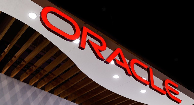 Oracle's stock fell nearly 8% after missing earnings estimates and issuing weak guidance.Joan Cros/NurPhoto via Getty Images