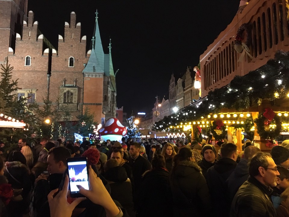 Jarmark bożonarodzeniowy we Wrocławiu