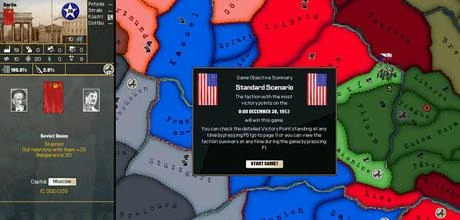 Screen z gry "Hearts of Iron II: Doomsday"
