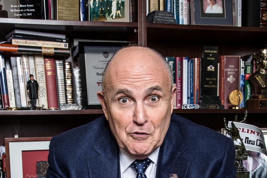Rudy Giuliani - sesja