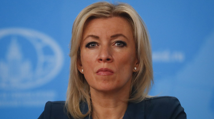 Marija Zaharova orosz külügyi szóvivő / Fotó: MTI/EPA/Makszim Sipenkov