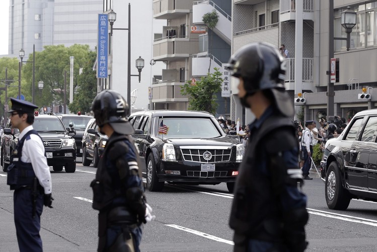Prezydent Barack Obama w Hiroshimie