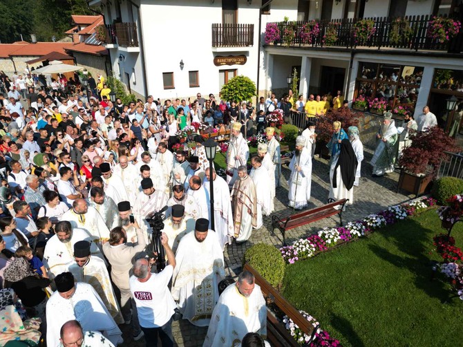 Manastir Tumane, proslava praznika Tumanskih svetitelja