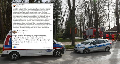 Zachowanie księdza oburzyło policjanta. "Nie liczył się płaczący ojciec"