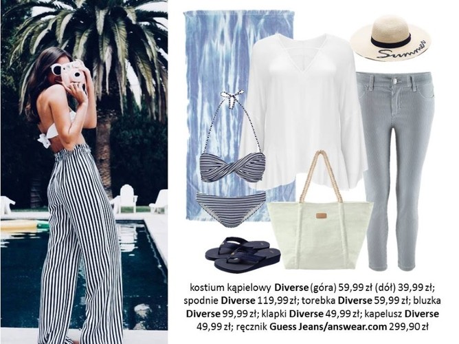 STYLIZACJE na imprezę nad basenem