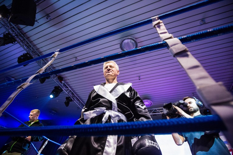 Przemysław Saleta zlał w ringu prezydenta Poznania. Panowie bili się w słusznej sprawie