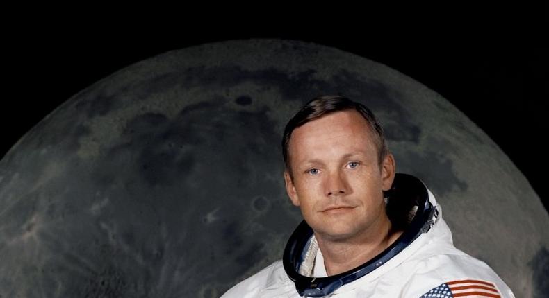 Neil Armstrong is the first human being ever to step foot on the moon. He died in 2009.