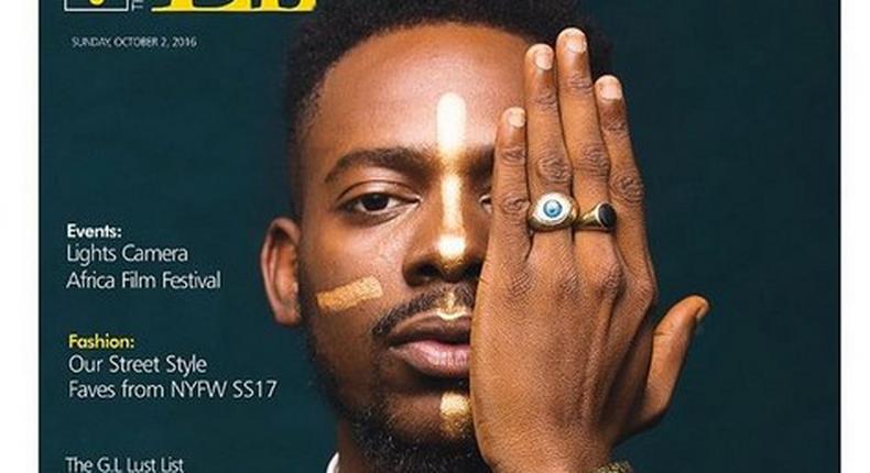 Adekunle Gold covers Guardian Life Magazine 