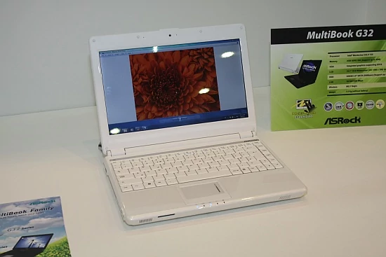 MultiBook G32 – ASRock z układem CULV