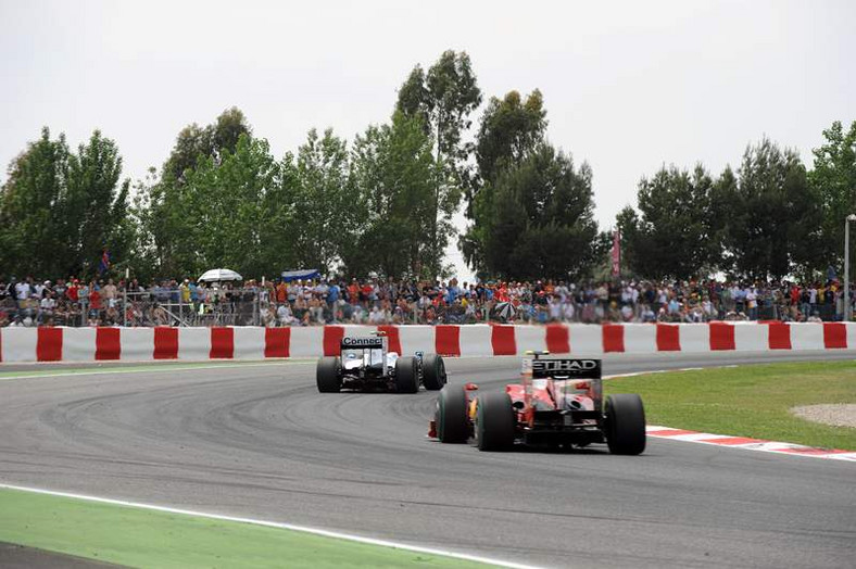 Grand Prix Hiszpanii 2009: niedościgniony Button, słaby Kubica (fotogaleria)