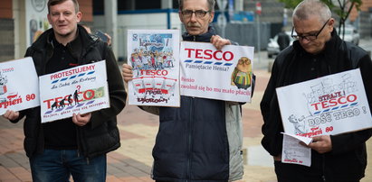 Pracownicy Tesco walczą o podwyżki