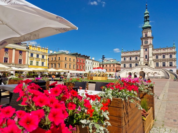 Rynek w Zamościu