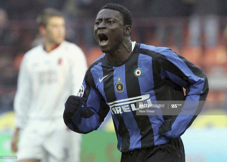 Obafemi Martins emerged at Inter as an incredibly talented youngster but failed to hit the expected heights (New Press/Getty Images)