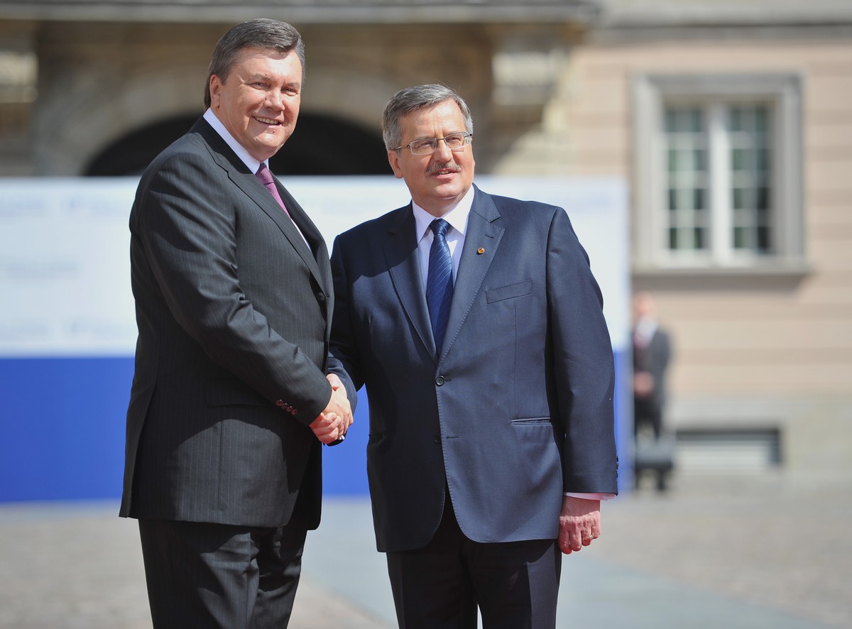 Wiktor Janukowycz i Bronisław Komorowski