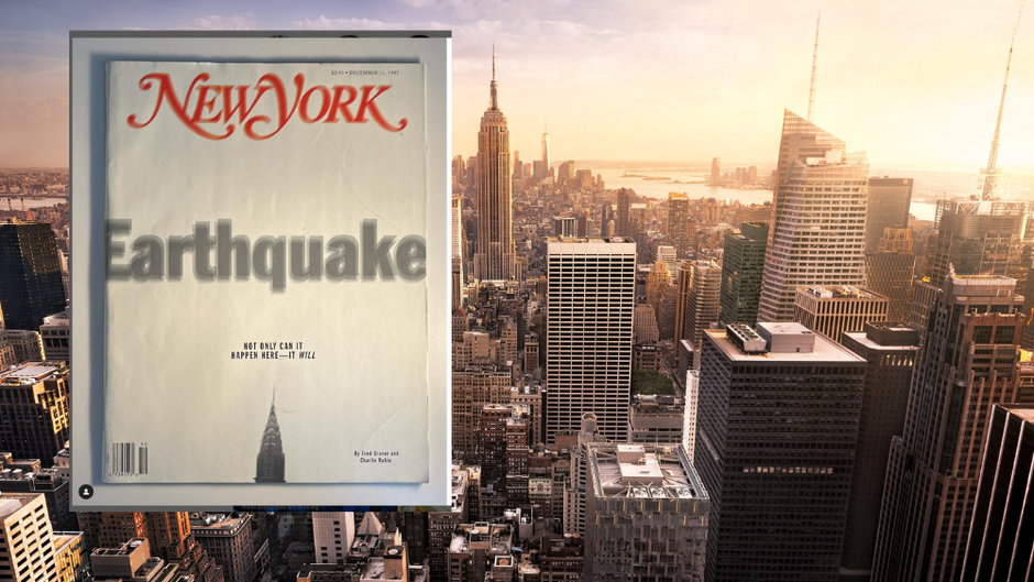 Magazyn "New York" przewidział trzęsienie ziemi? Oto okładka sprzed 29 lat