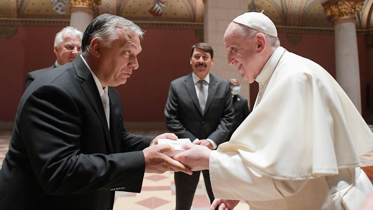 Viktor Orban i Papież Franciszek