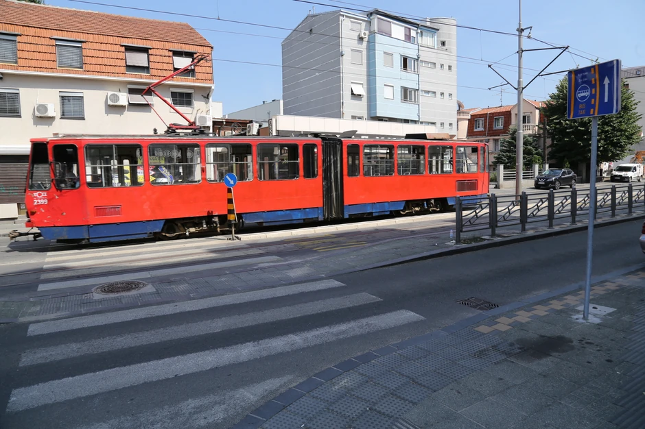 Pešački prelaz na kojem je došlo do nesreće