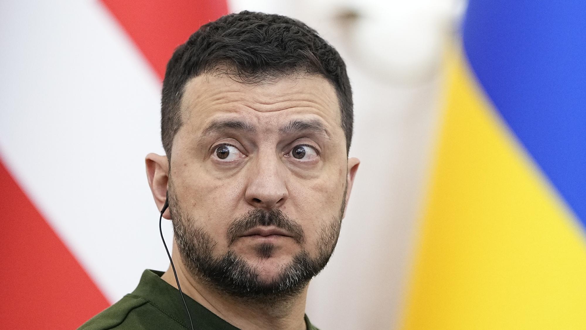 Ukrajinský prezident Volodymyr Zelenskyj.