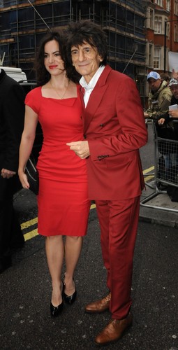 Ronnie Wood na gali Q Awards 2013