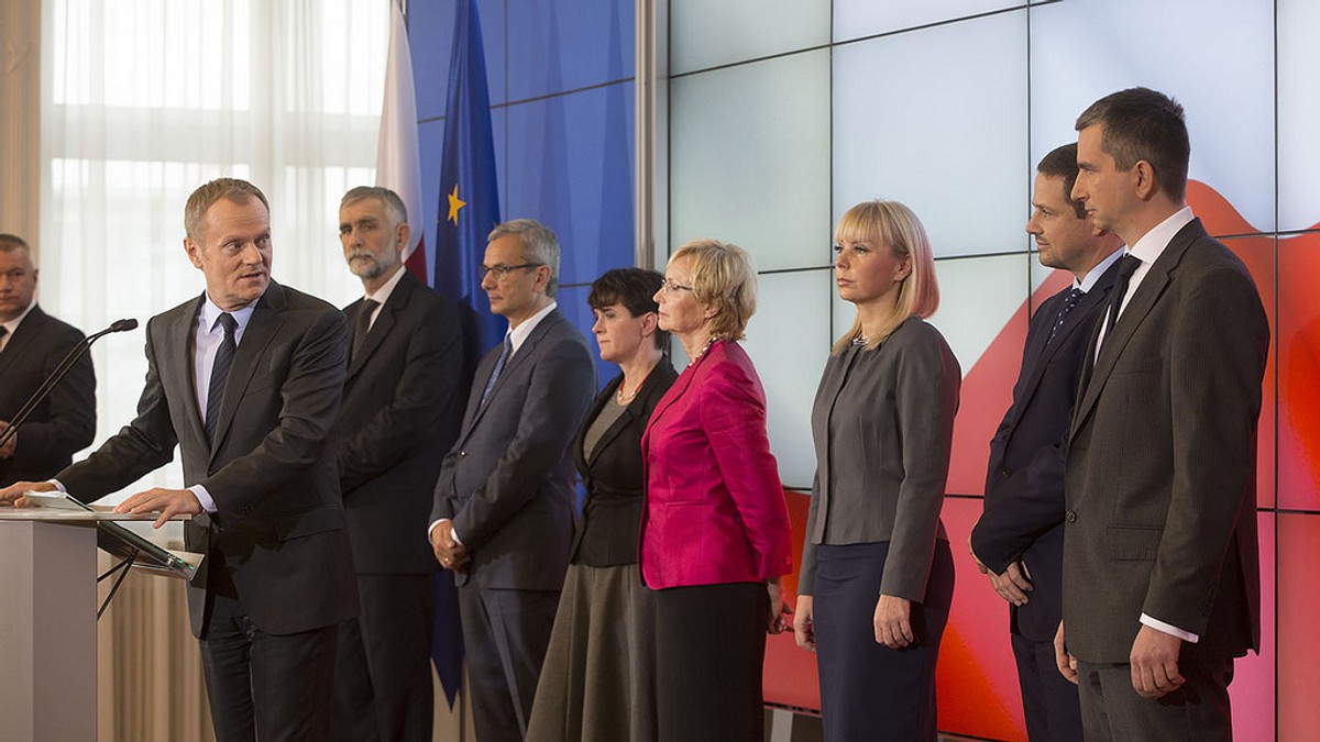 Premier Tusk przedstawił kandydatów na ministrów.