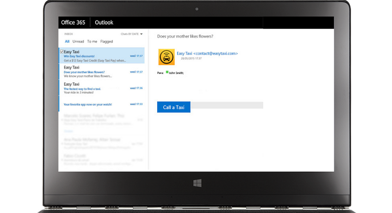 Easy Taxi for Microsoft Outlook