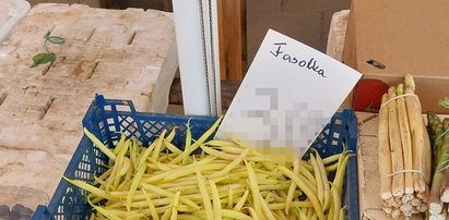 Czytelniczka "Faktu" poszła na bazar. Spojrzała na fasolkę i złapała się za głowę